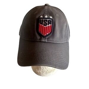 USA Gray Hat Cap New Era Adjustable Embroidered Patch